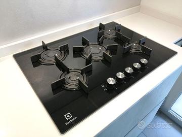 Electrolux piano cottura gas PVF 750 UON cristall