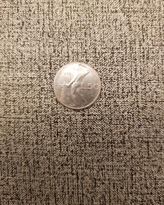 Moneta da 50 Lire 1979