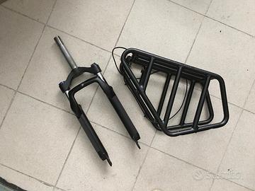 Engwe engine X forcella e portapacchi