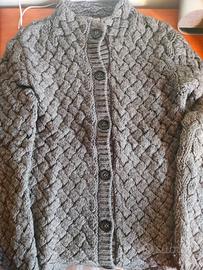maglione lana L grigio