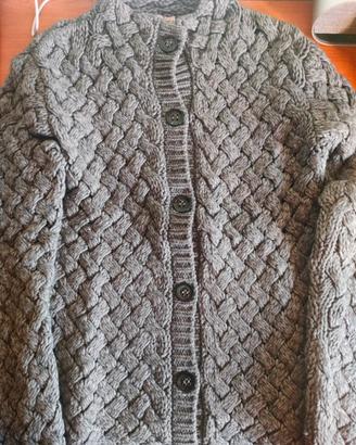 maglione lana L grigio
