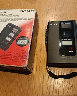 Registratore Sony TCM - 38 v