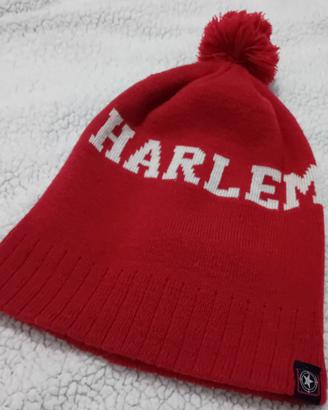 Harlem berretto cappello rosso lana
