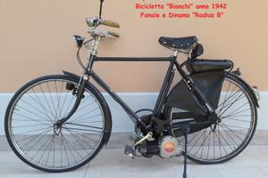 Mosquito 38B con libretto bicicletta Bianchi 1942