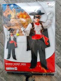 costume di carnevale Zorro 