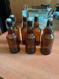 Bottiglie vuote birra D’Alsace Fisher 66cl 7 pezzi