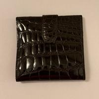 Portafogli in vera pelle di coccodrillo