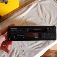 autoradio Panasonic vintage mangianastri 