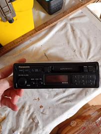 autoradio Panasonic vintage mangianastri 