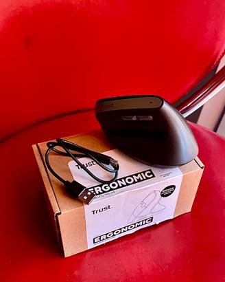 Trust Yuno Mouse ergonomico wireless