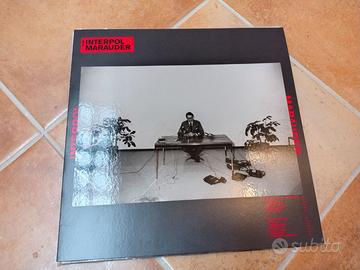 Interpol Marauder LP vinile rosso limited edition