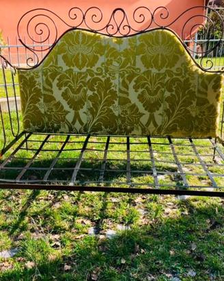 Letto in ferro battuto inizi 900