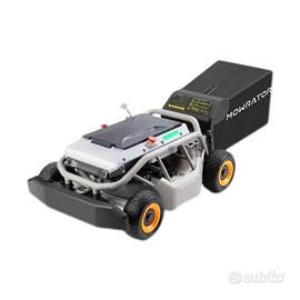 tosaerba con raccoglitore radiocomandato + GPS