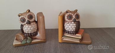 THUN coppia reggi libri gufi