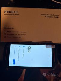 Android barcode scanner Munbyn Acescan AS01