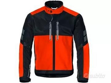 giacca moto 4 stagioni bmw bavella arancio tg 50