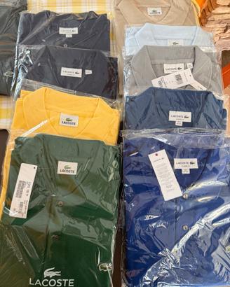 Polo Lacoste mezza manica uomo XXL