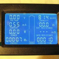 Multimetro Digitale LCD da pannello per batteria.