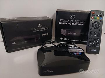 Decoder DVB-T2 Fenner (numero due pezzi)