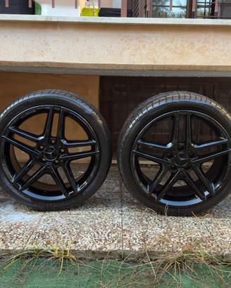 CERCHI ORIGINALI 18 MERCEDES AMG CON GOMME 235 40