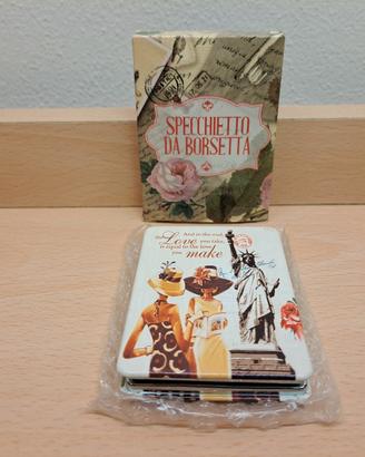 Specchietto da borsetta donna
