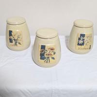 Tris Barattoli Cucina in Ceramica