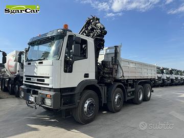 Iveco Eurotrakker 410T42 gru Hiab 400 6+4 ribal