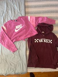 Lotto 2 felpe donna Vans - nike