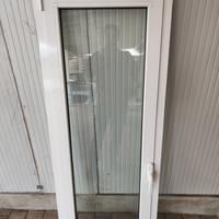 finestra alluminio 162,3cm x 63,8cm