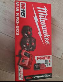 kit NRG 18 Milwaukee batterie