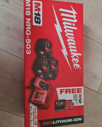 kit NRG 18 Milwaukee batterie