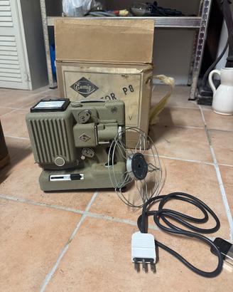 Proiettore vintage Eumig P8 con scatola originale