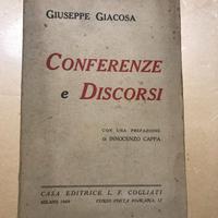 Giuseppe Giacosa - Conferenze e discorsi