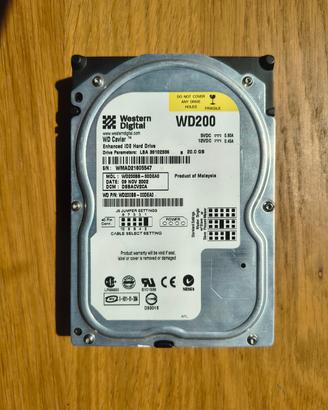 Hard Disk IDE Western Digital WD200 20GB