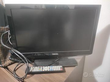 televisore toshiba 22 pollici colore nero smart tv