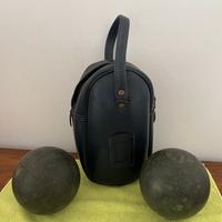 Bocce da gioco professionali con custodia