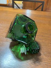Rare Empoli Genie Bottle verde smeraldo