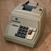 COMMODORE retrocalcolatrice 1966 mod. 208 RARO