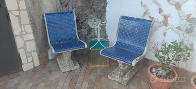 SET  PANCHINE E SEDIE