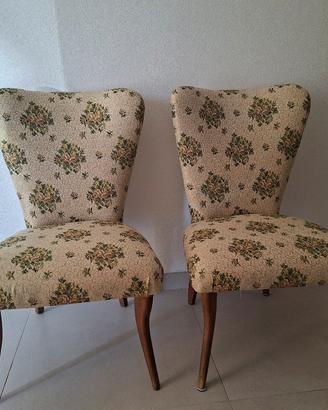 coppia poltroncine vintage anni 50