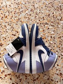 Nike Air Jordan 1 Mid Viola/Navy