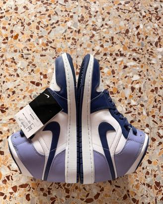 Nike Air Jordan 1 Mid Viola/Navy