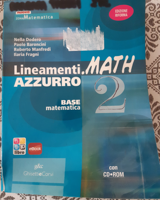 Lineamenti. Math azzurro 2