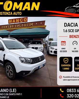 Dacia Duster 1.6 SCe GPL 4x2 Techroad