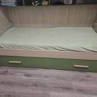 Letto singolo + doppia rete inclusa