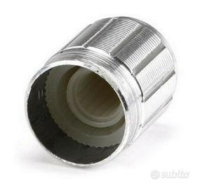 MANOPOLA ALLUMINIO 15x15mm o 17x15mm FORO