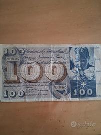 100 franchi Svizzera 