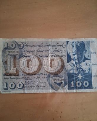 100 franchi Svizzera 