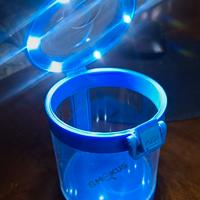 Barattolo Smokus Focus con lente e illuminazione