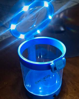 Barattolo Smokus Focus con lente e illuminazione